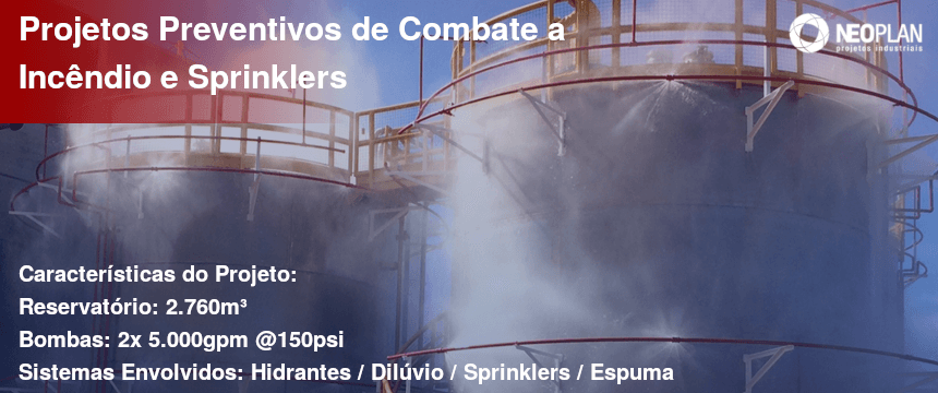 NEOplan - Projetos Preventivos de Combate a Inc&ecirc;ndio e Sprinklers