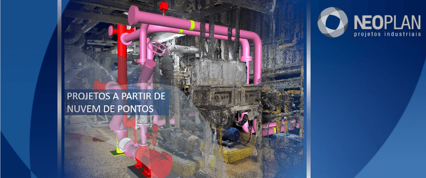 NEOplan desenvolve Projetos 3D a partir de Nuvem de Pontos