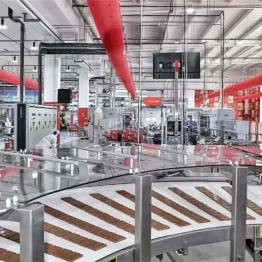 Nestlé - nova linha de produção de KitKat